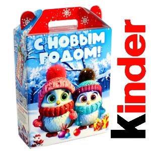 Детский подарок на Новый Год в жестяной упаковке весом 830 грамм по цене 3297 руб в Твери